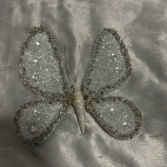 Lot of silver Christmas decor - Picture 8 of 15